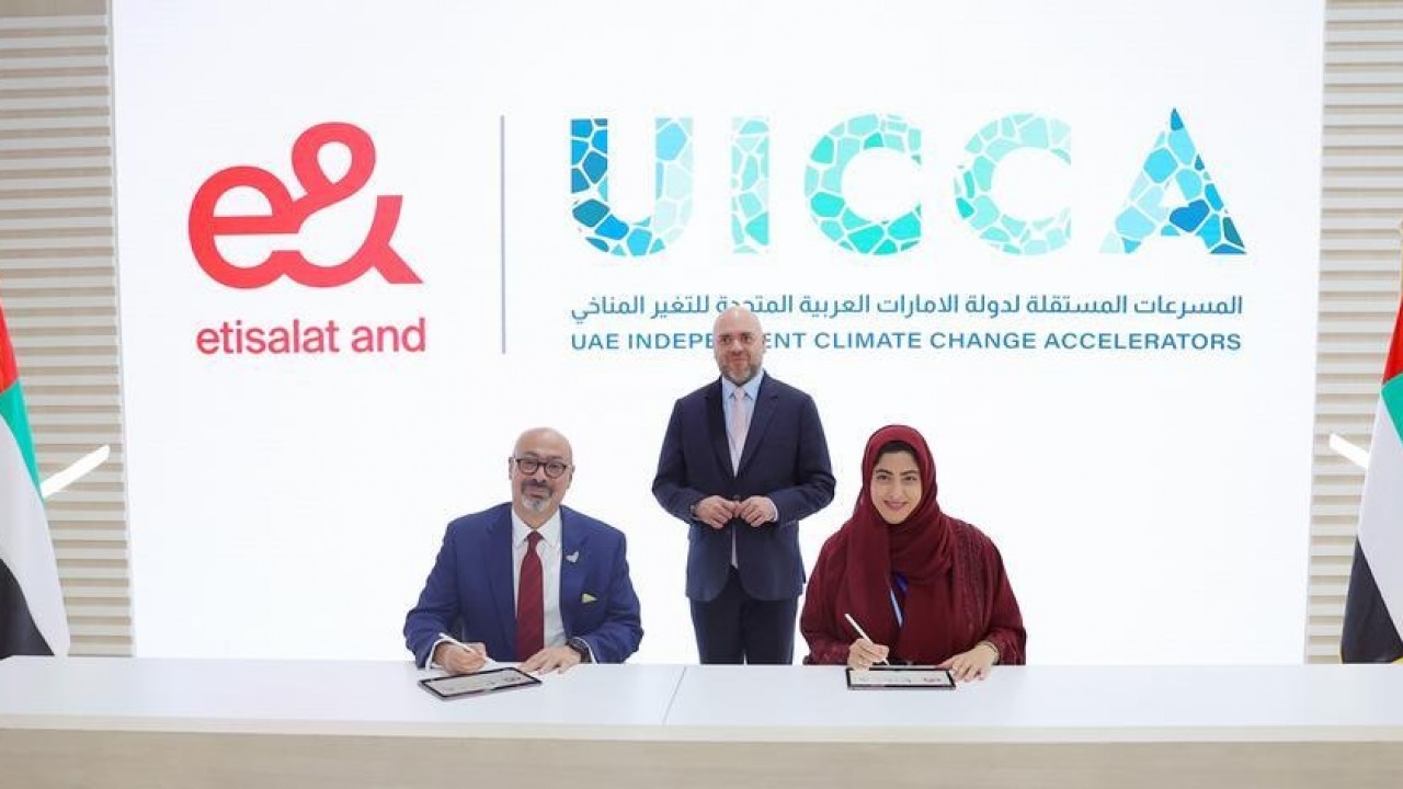 E&amp; joins UAE Independent Climate Change Accelerators as the ... Image 1